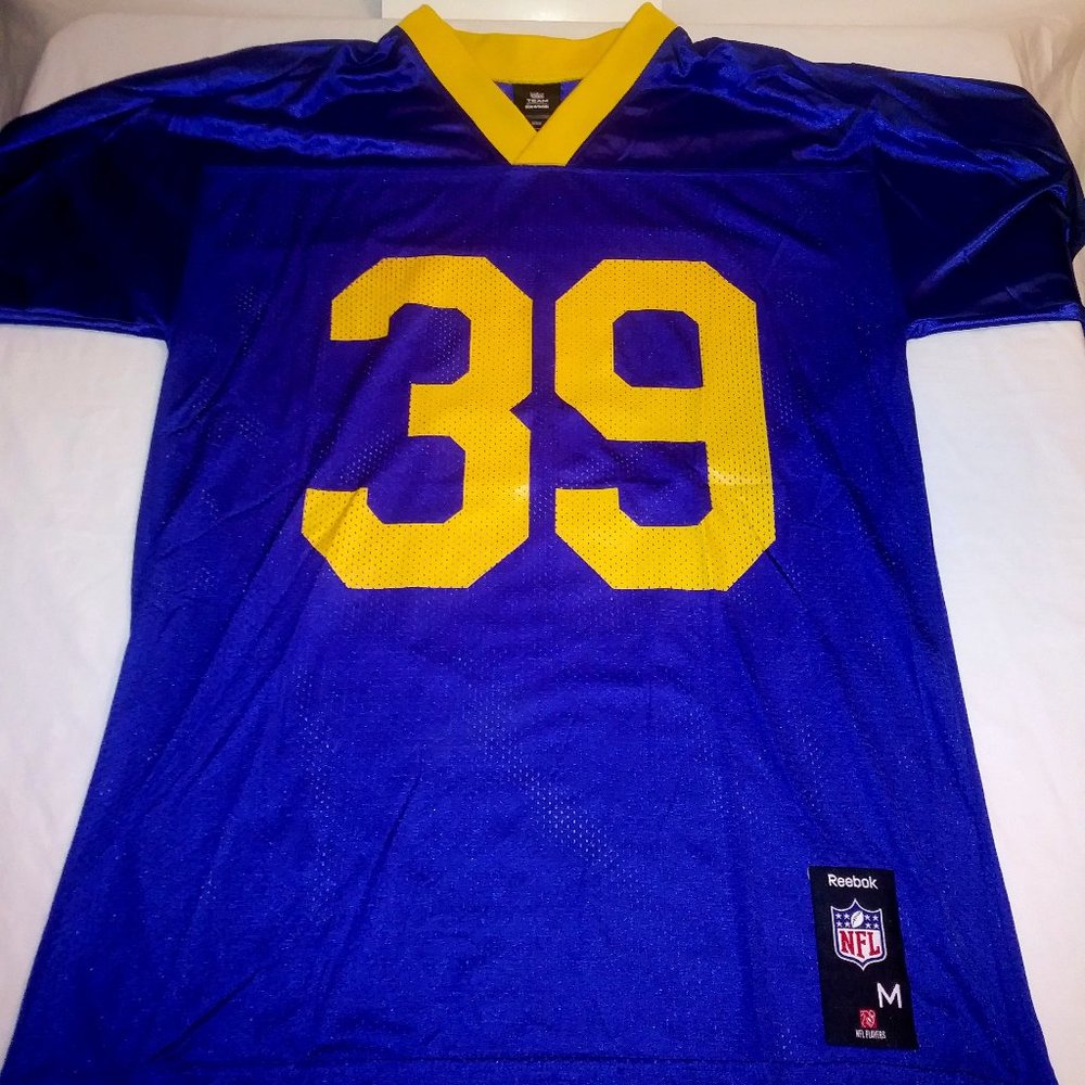 NFL REEBOK TEAM APPAREL STL RAMS #39 JACKSON #9